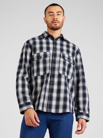 Fit confort Veste mi-saison 'Mason' SELECTED HOMME en bleu : devant