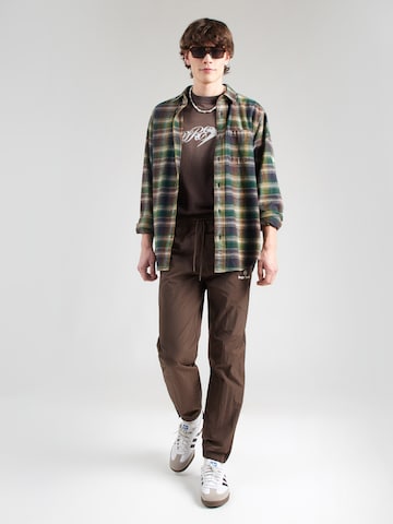 Sergio Tacchini Tapered Παντελόνι 'Nayla 024' σε καφέ