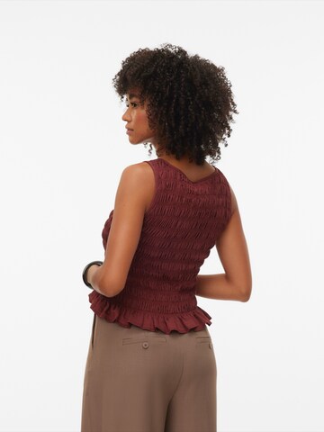 VERO MODA Top 'VMNORI' in Brown