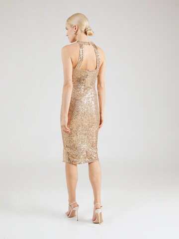 WAL G. Cocktail dress 'SABRINA' in Gold