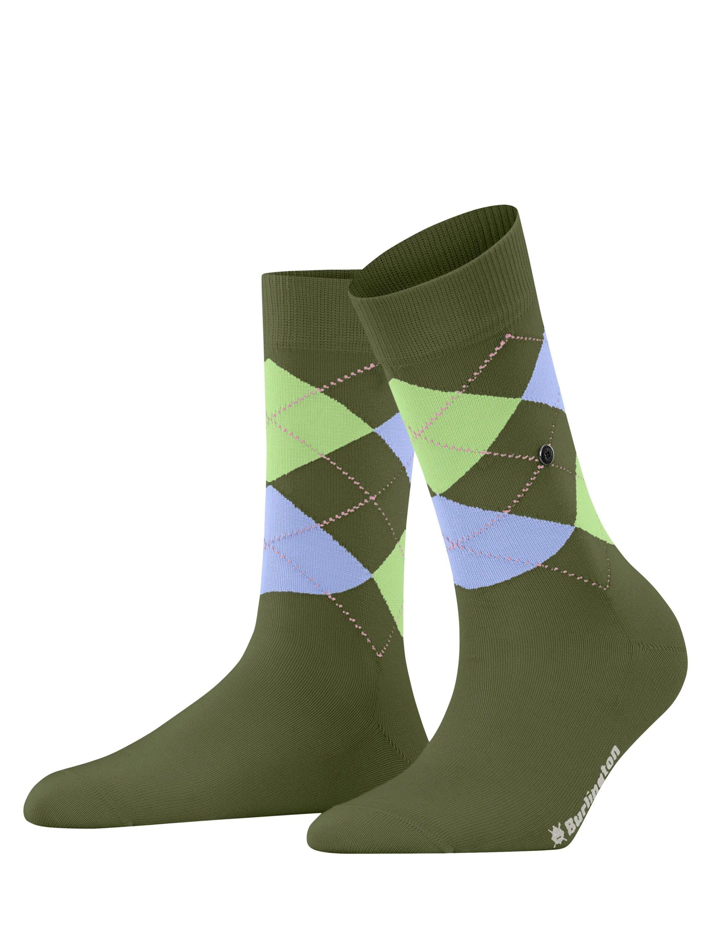 BURLINGTON Socken 'Covent Garden'‌‌‌ in Grün: Vorderseite