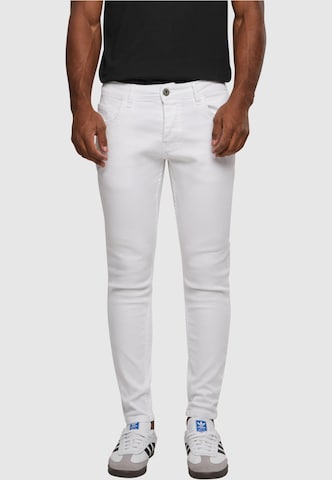 2Y Premium Slim fit Jeans in White: front