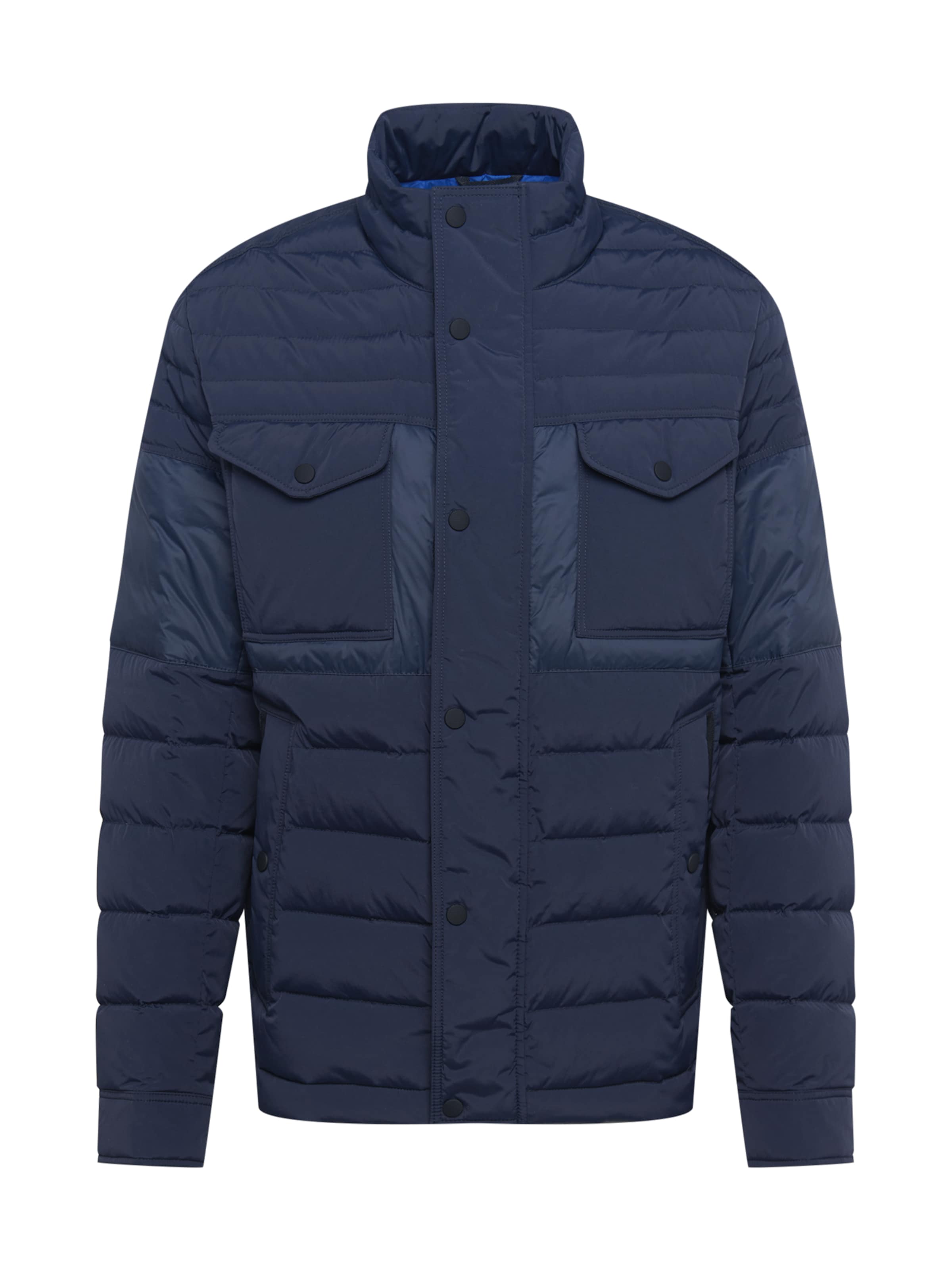 Men Jackets | BOSS Orange Between-Season Jacket 'Ovano' in Dark Blue - RX16995