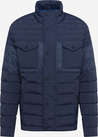 BOSS Between-Season Jacket 'Ovano' in Blue: front