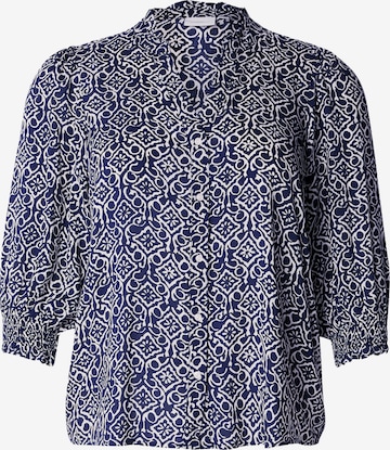 ONLY Carmakoma Blouse 'CARRaya' in Blue: front