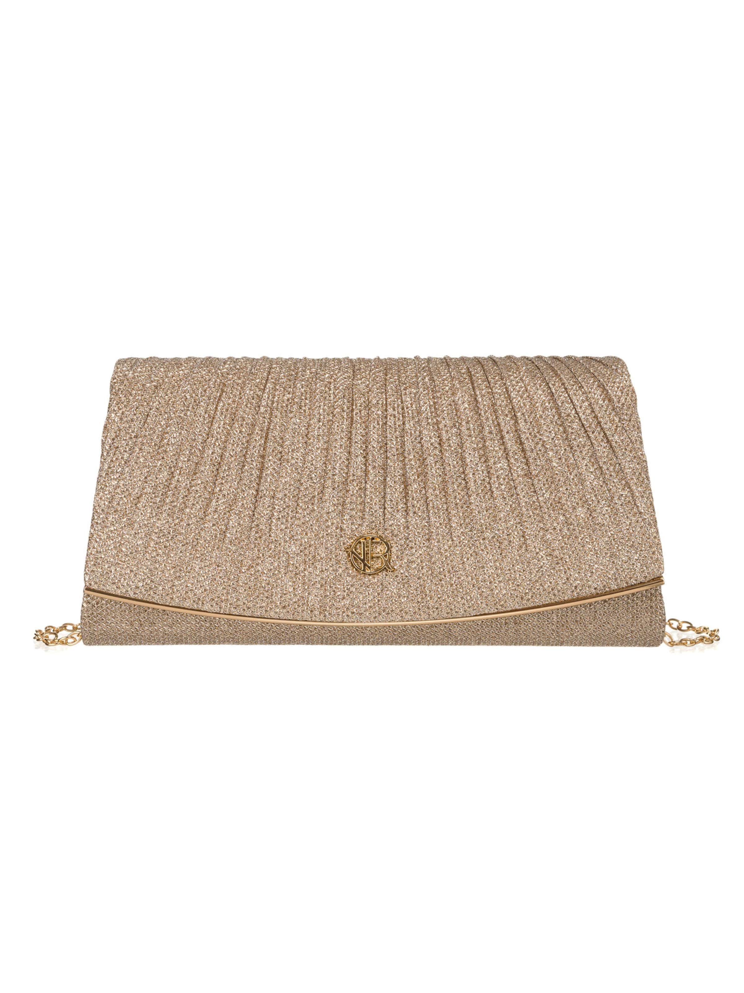 Tomshop24-7 Clutch 'Rovicky Jadwiga' in Beige: front
