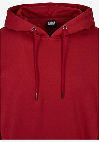 Urban Classics - Sweatshirt em vermelho