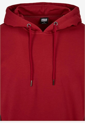 Sweat-shirt Urban Classics en rouge