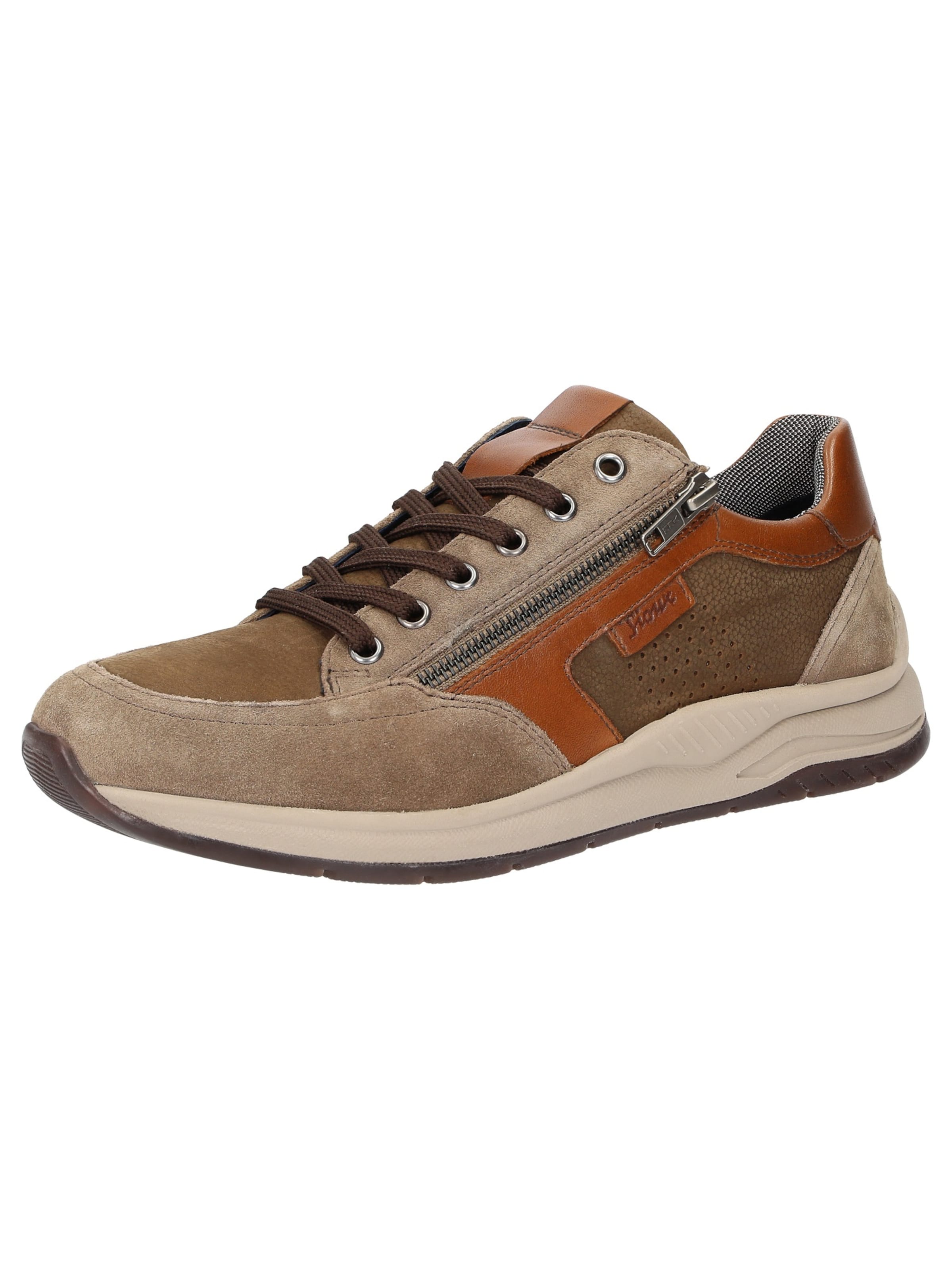 SIOUX Sneakers laag ' Turibio-702-J' in Bruin: voorkant