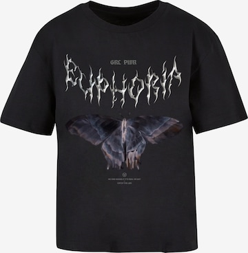 Mister Tee Shirt 'Euphoria' in Black: front