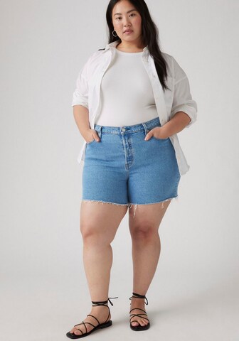 Levi's® Plus Slimfit Shorts in Blau