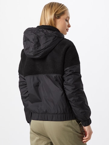 Urban Classics Jacke 'Sherpa Mix' in Schwarz