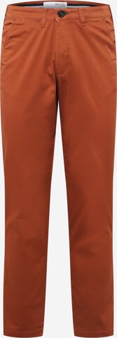 SELECTED HOMME Chino 'Miles Flex' in Bruin: voorkant