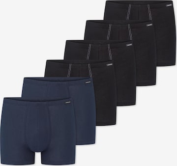 SCHIESSER Boxer shorts 'Cotton Essentials' in Black: front
