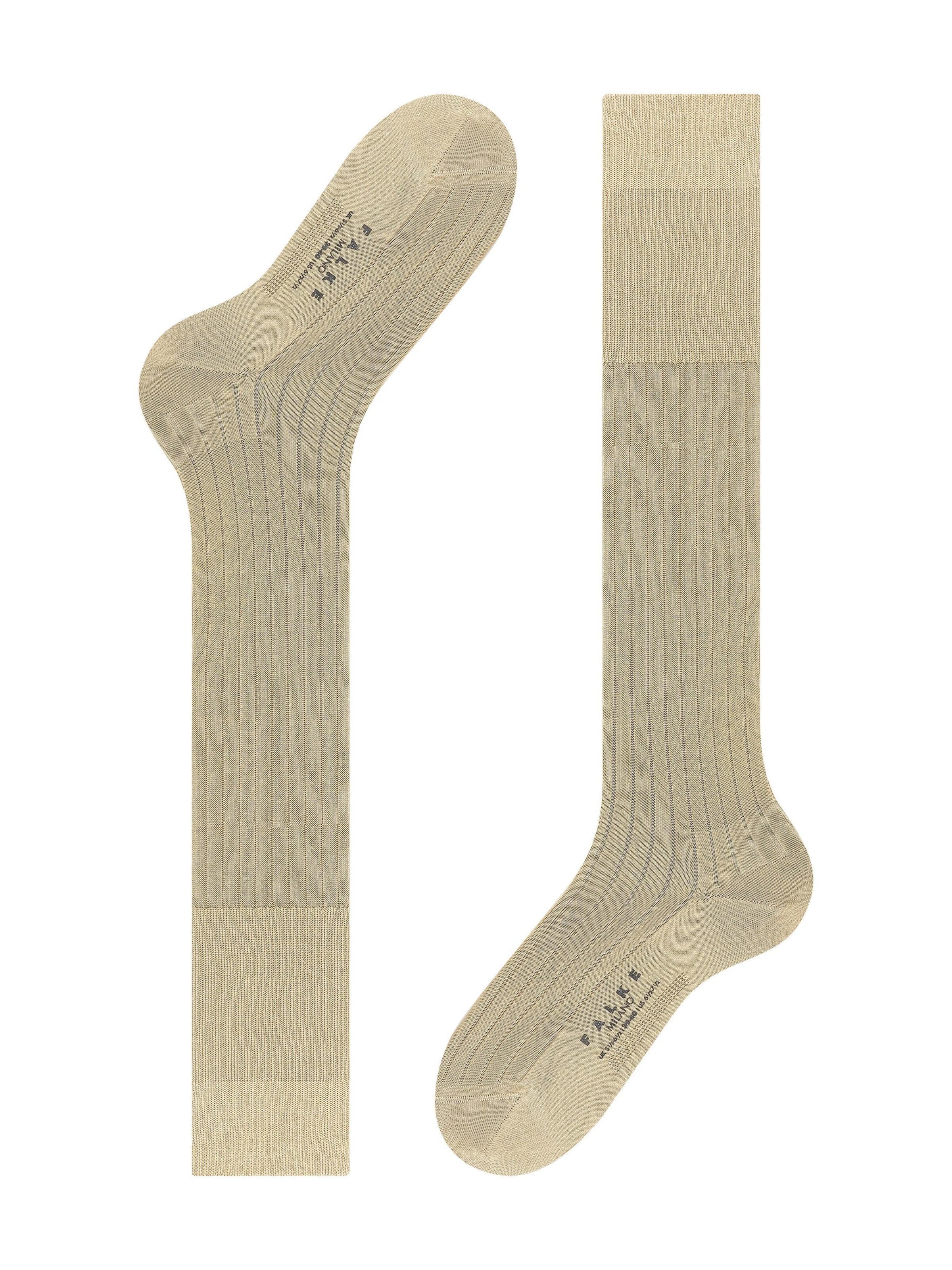 FALKE Knee High Socks 'Milano' in Beige