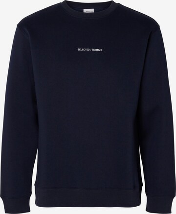 SELECTED HOMME Sweatshirt 'Hankie' in Blau: predná strana