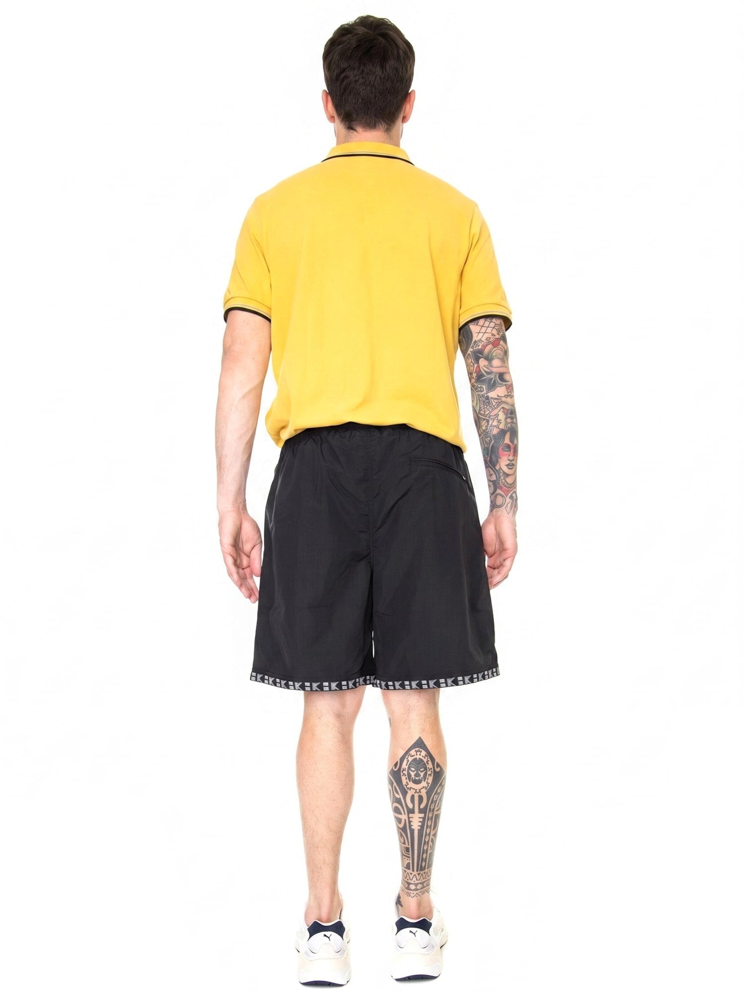 HUF Baggy Broek 'M Peak' in Zwart