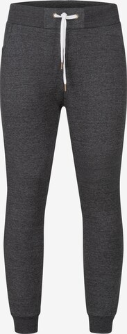 behype Slim fit Pants 'JOGGERY' in Grey: front