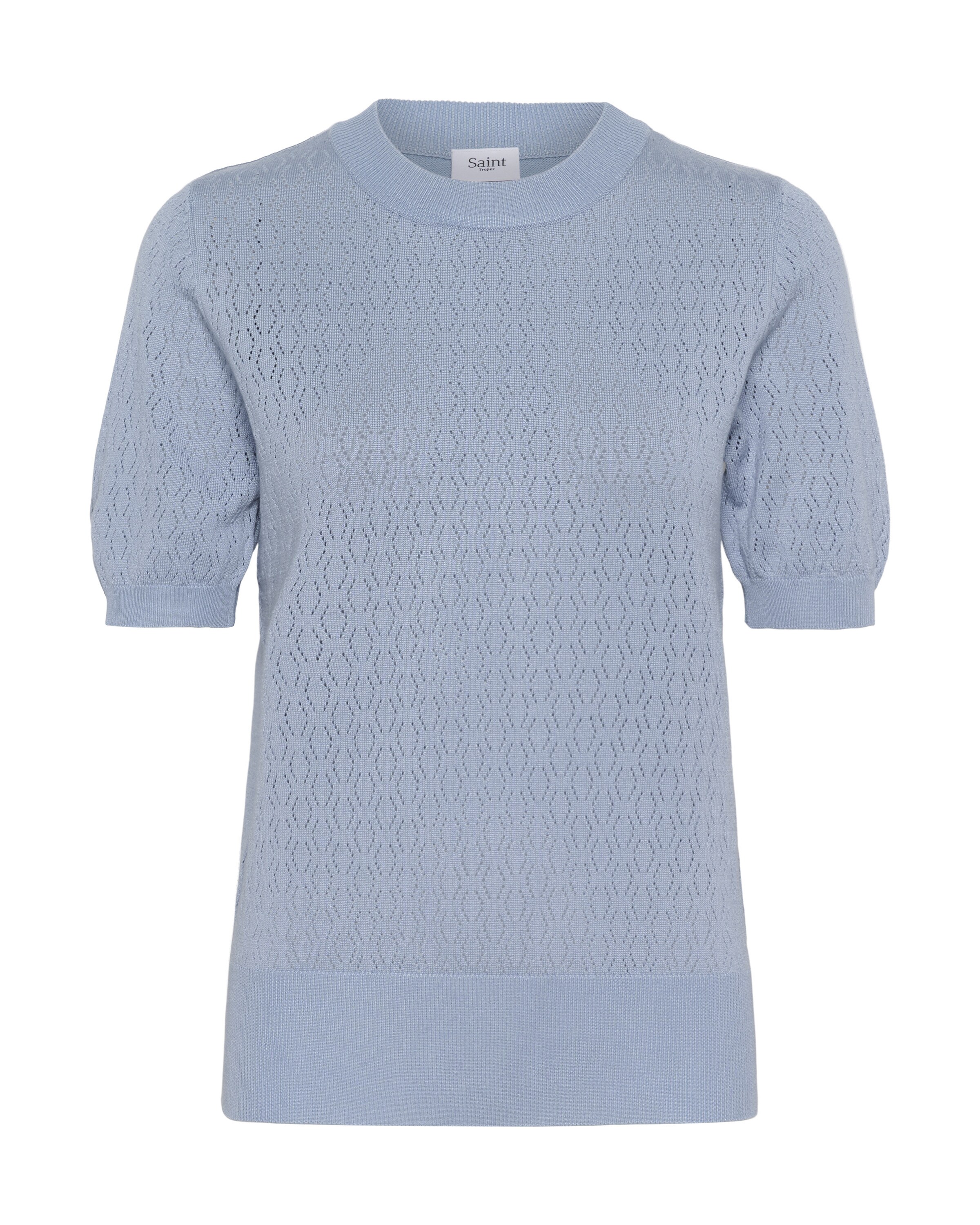 SAINT TROPEZ Sweater 'Mila' in Blue: front