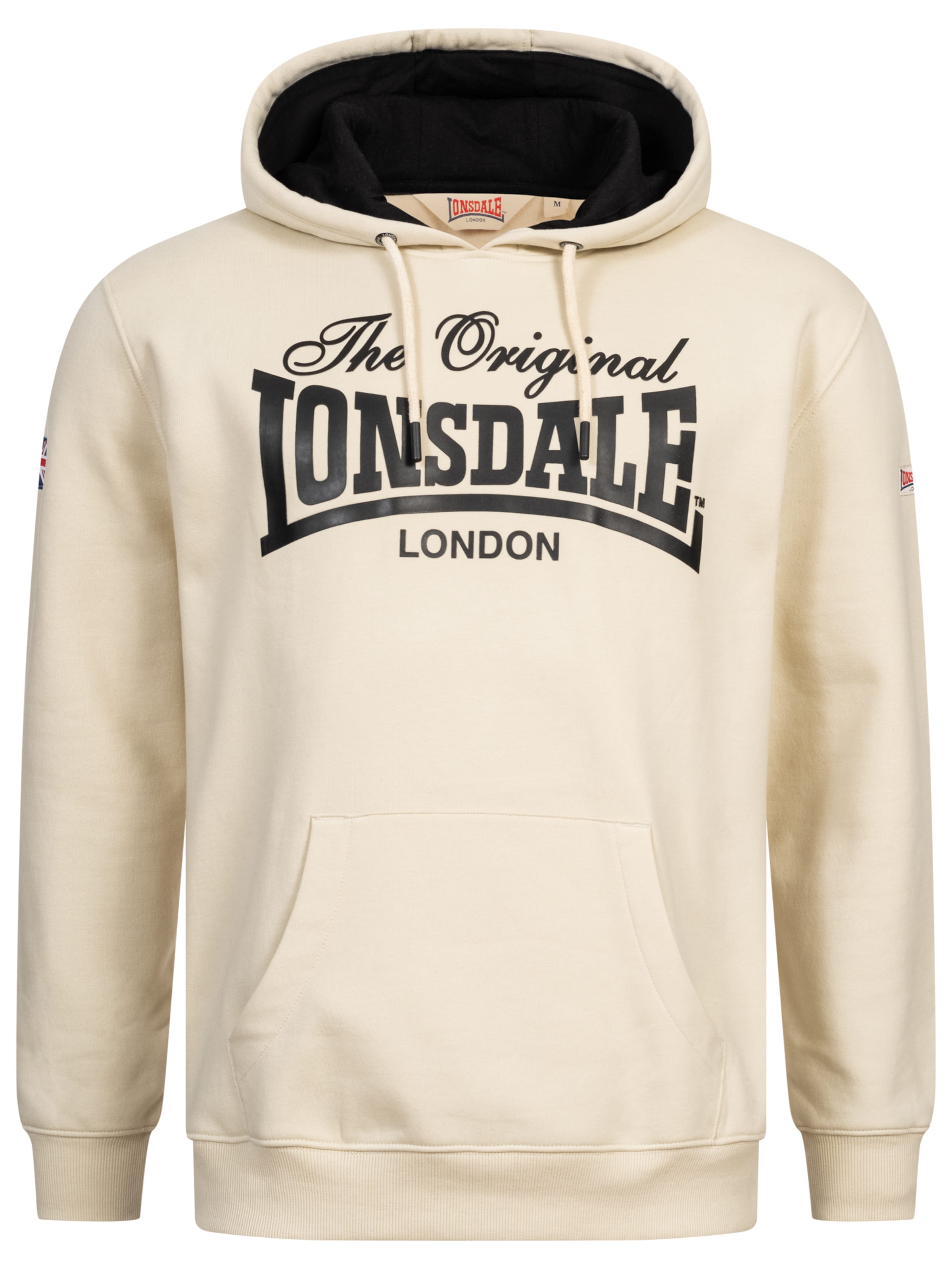 LONSDALE - Sudadera 'Atherton' en beige: frente