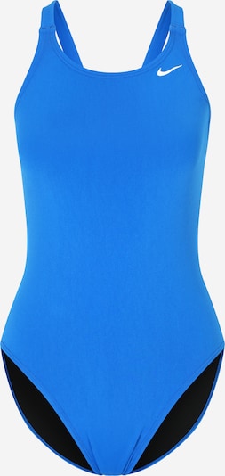 Costum de baie sport Nike Swim pe albastru regal / alb, Vizualizare produs