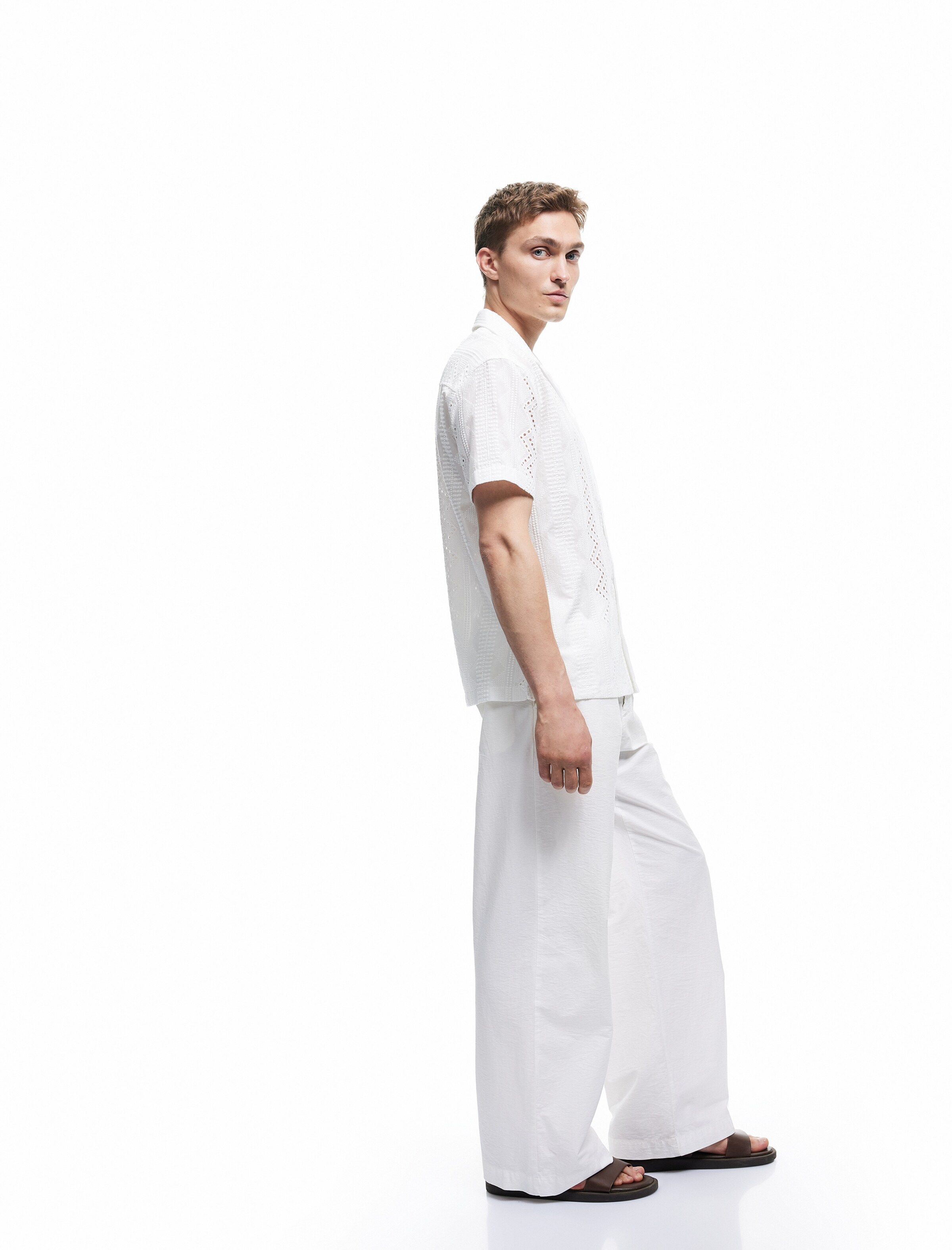 Koton Regular fit Button Up Shirt in White