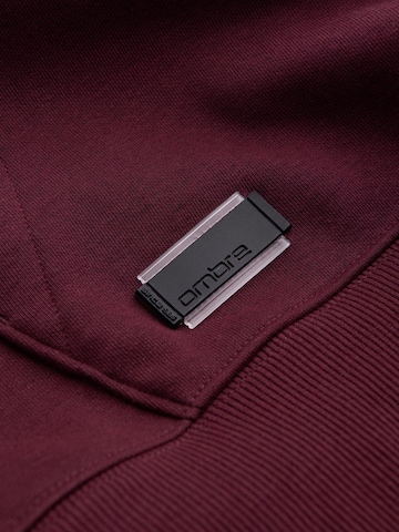 Ombre Sweatshirt 'OM-SSBN-0161' in Rood