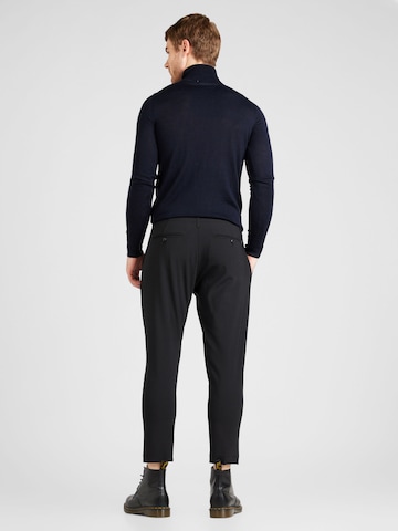 Dondup Tapered Pleat-front trousers 'BEN' in Black