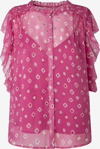 Pepe Jeans - Blusa 'MARLEY' em rosa: frente