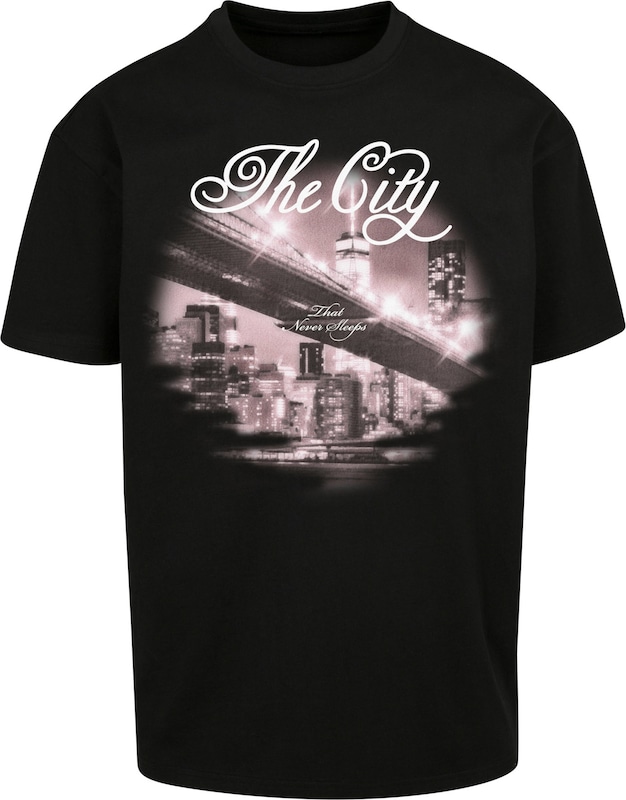 Mister Tee T-Shirt 'The City' in Schwarz
