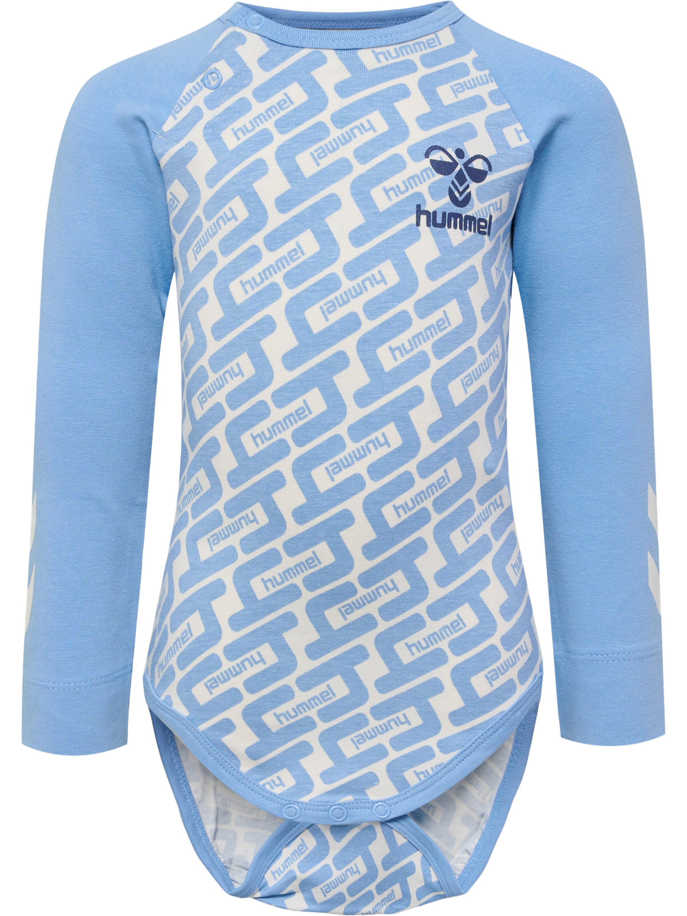 Hummel Rompertje/body in Blauw: voorkant