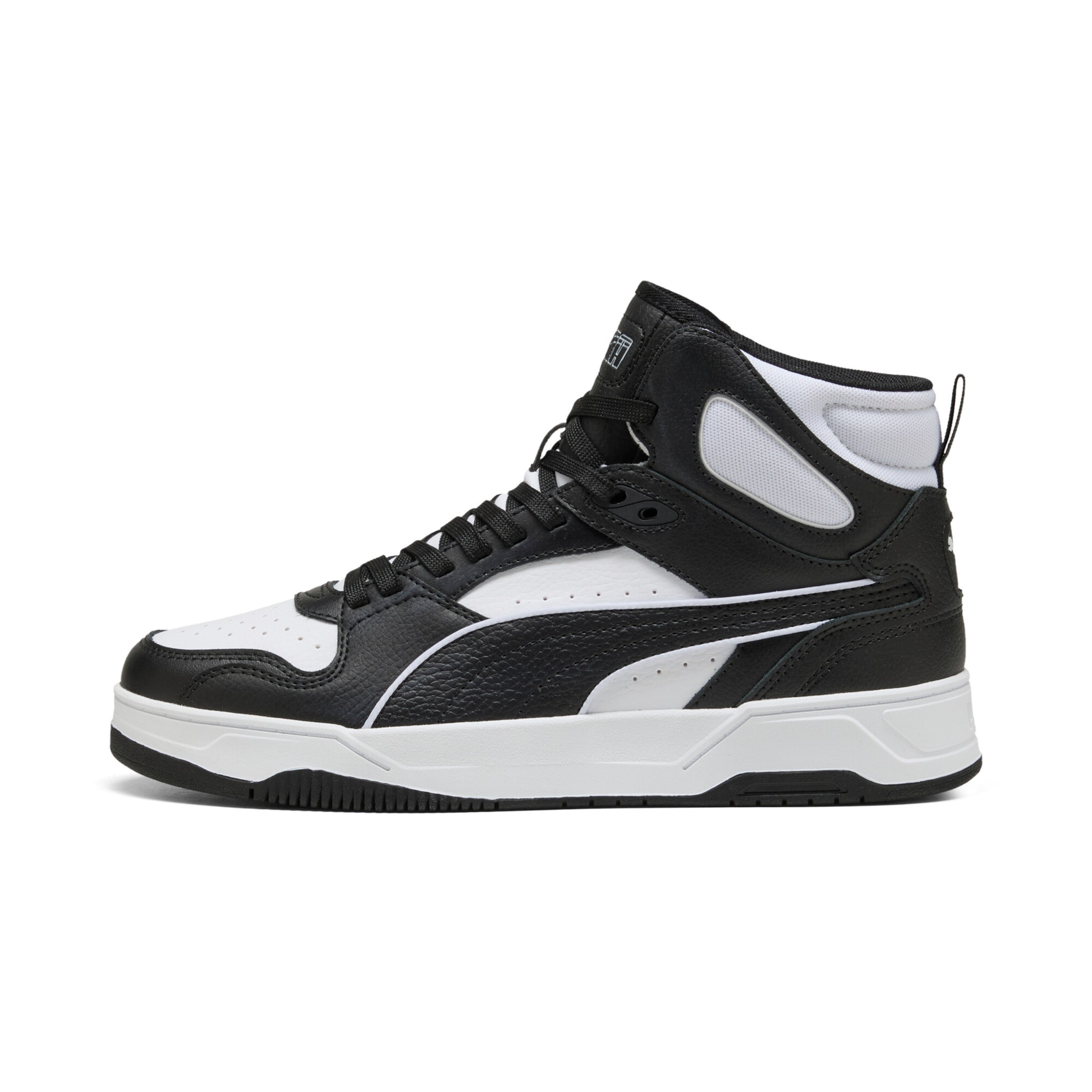 PUMA High-Top Sneakers in Black: front