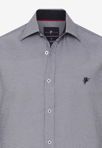 DENIM CULTURE Regular fit Button Up Shirt 'Javed' in Blue