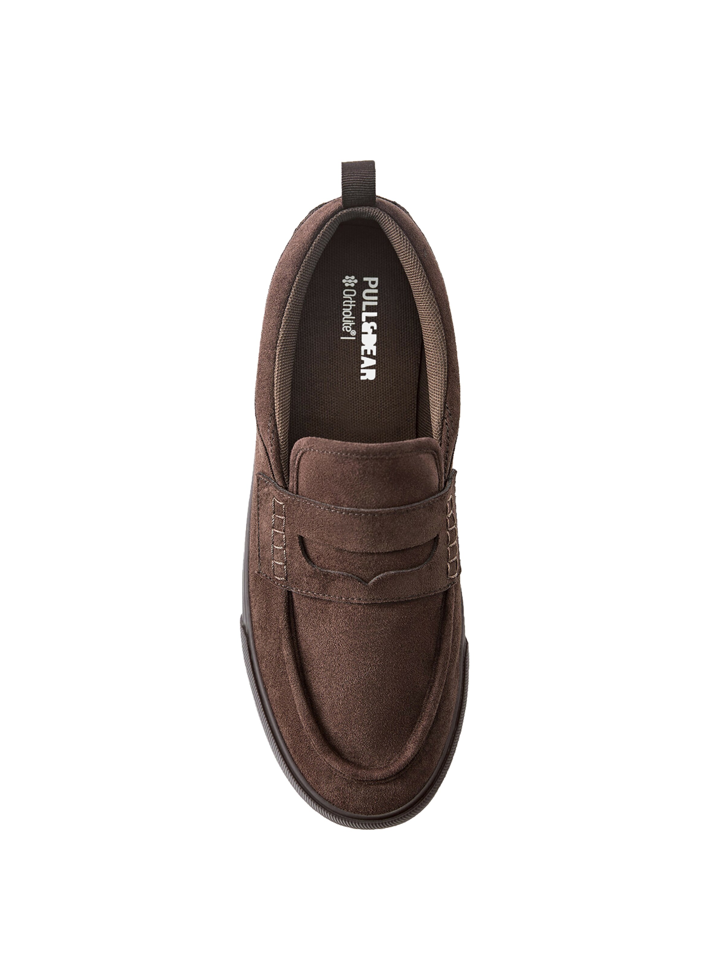 Pull&Bear Slipper – hnědá