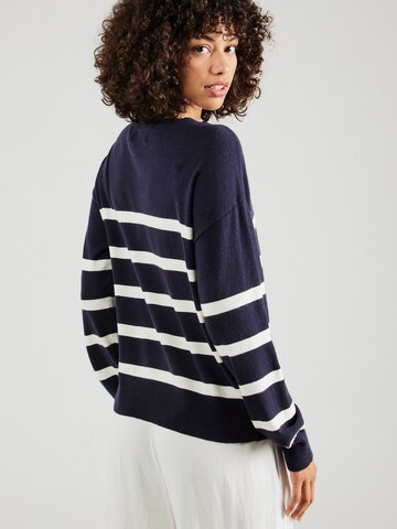 Pull-over PIECES en bleu