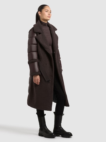 khujo Tussenmantel 'Kalmia' in Bruin