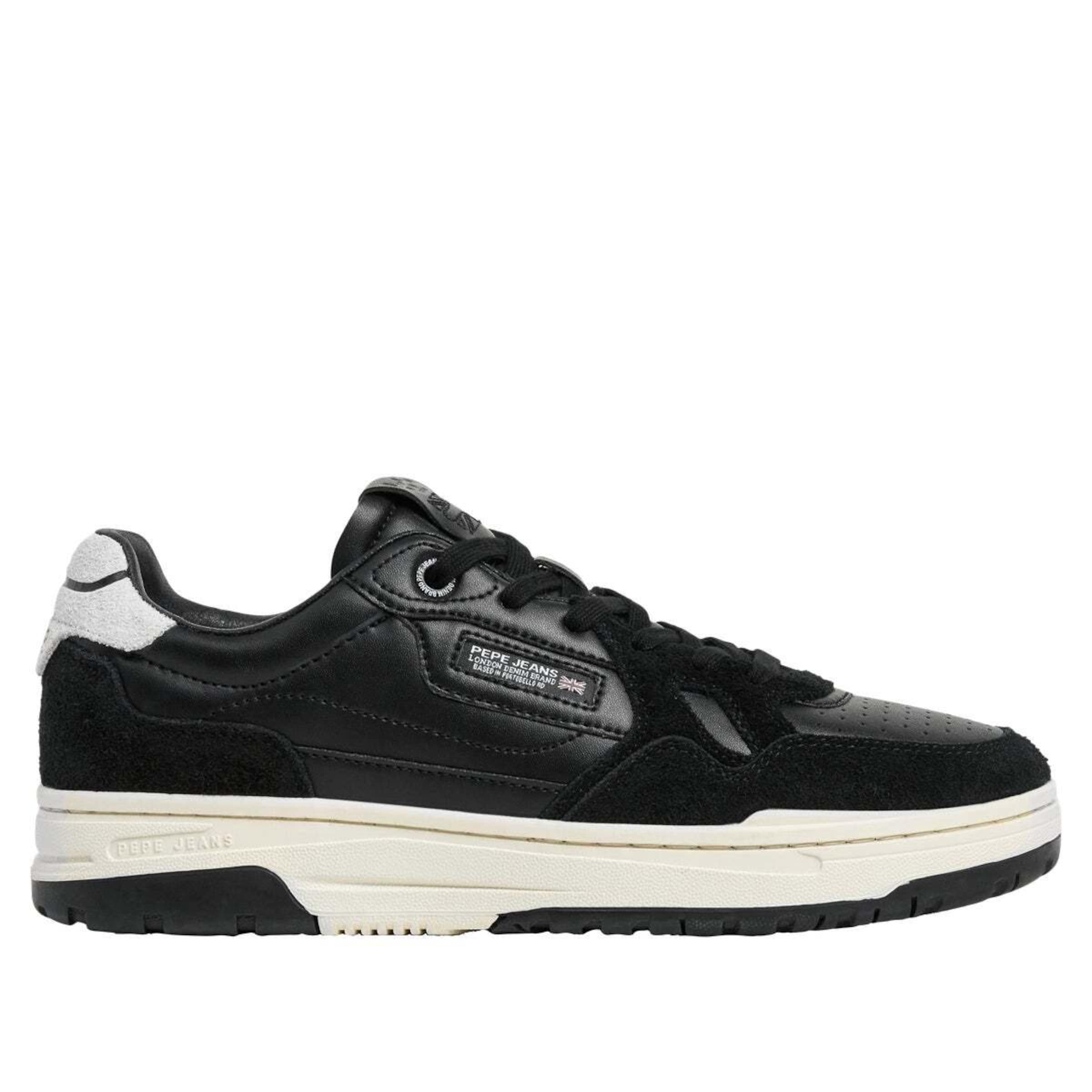 Sneaker bassa 'Chester Medal' di Pepe Jeans in nero