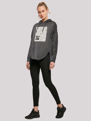 F4NT4STIC Sweatshirt 'SELF CARE' in Grau