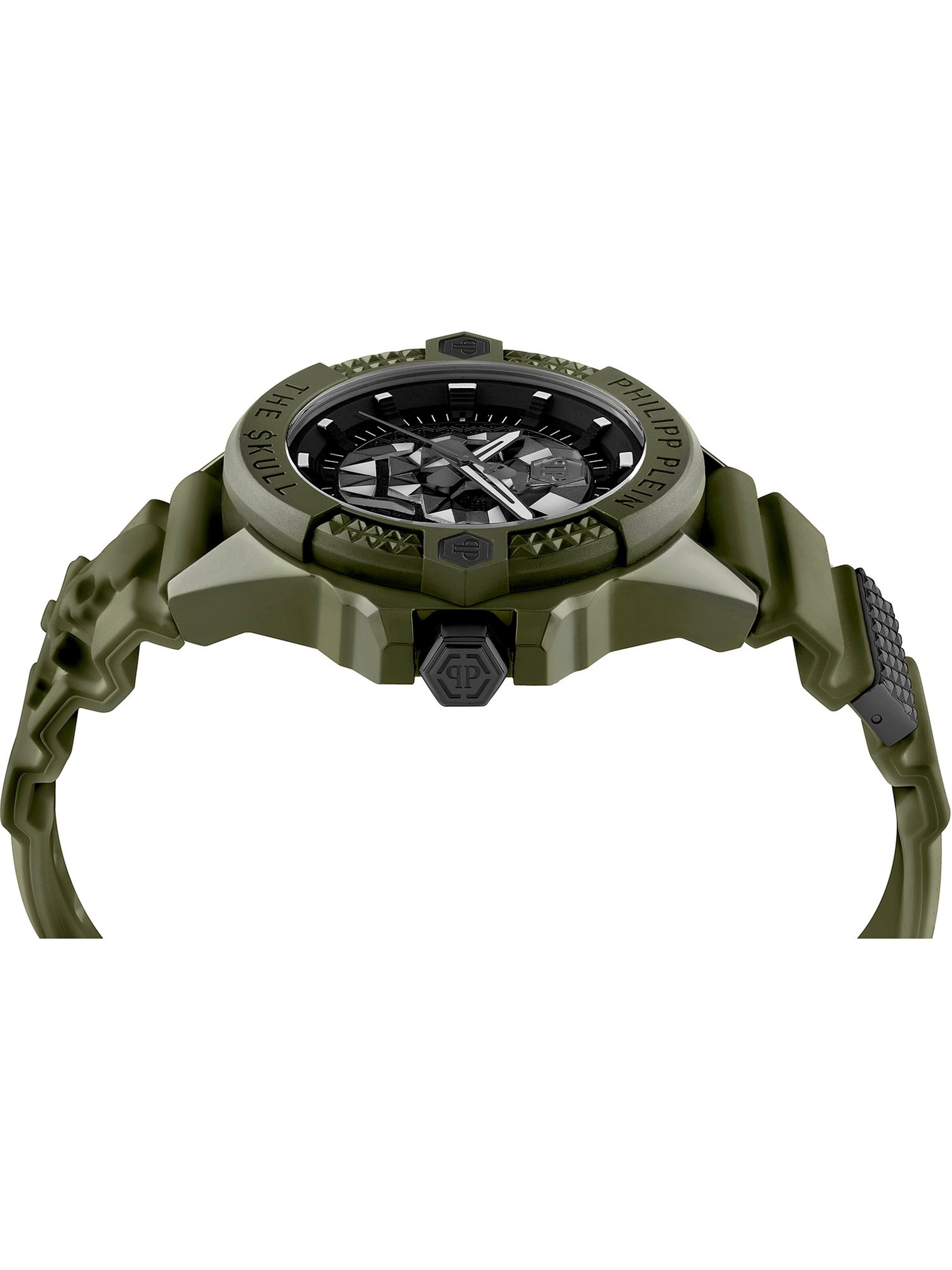 Philipp Plein Analog Watch '$kull' in Green