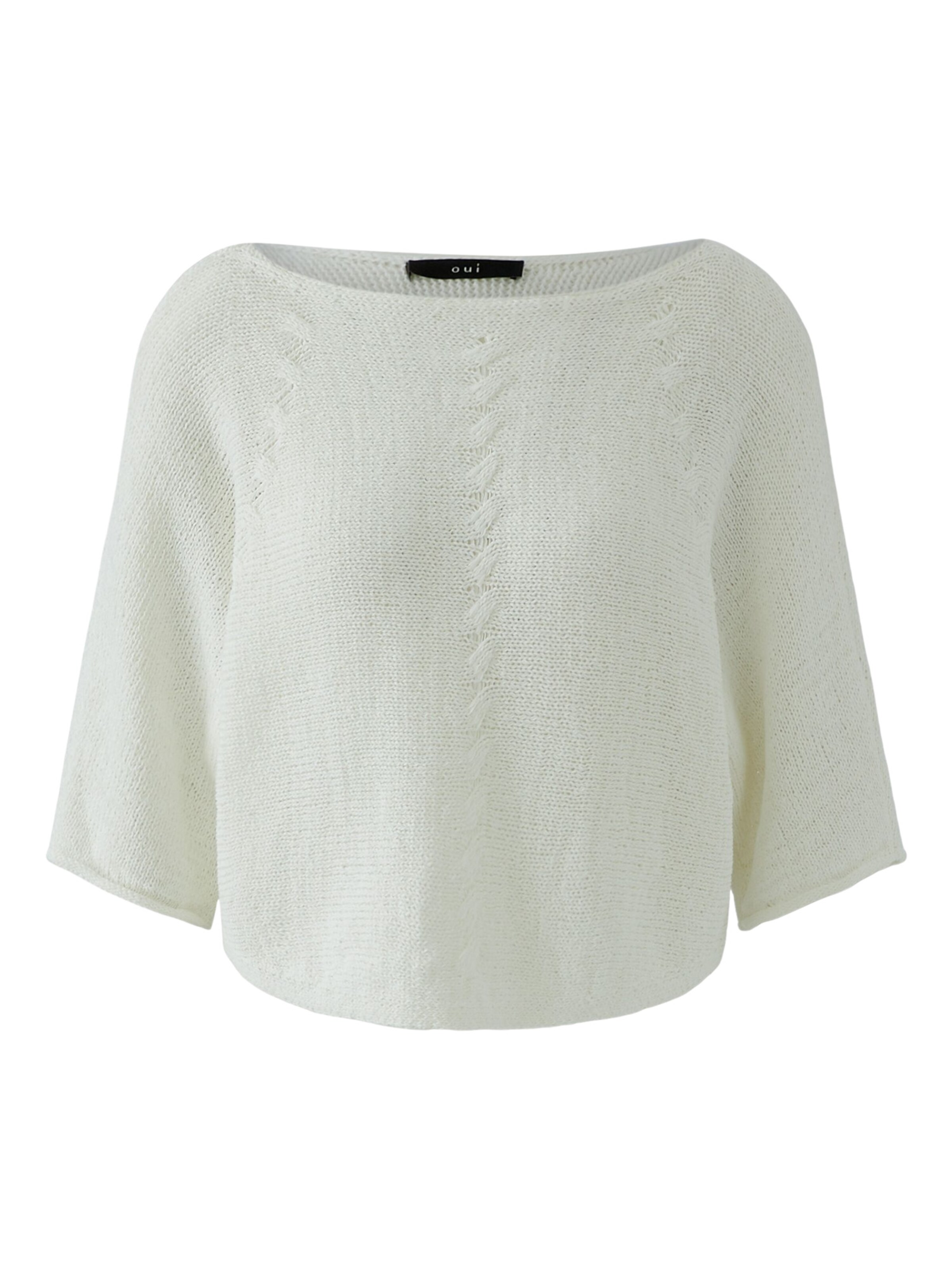 OUI Pullover in Weiß: Vorderseite