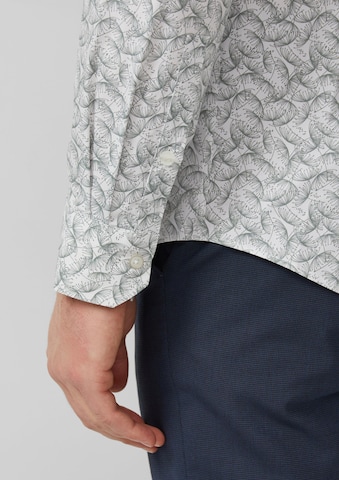 s.Oliver BLACK LABEL Regular Fit Hemd in Weiß