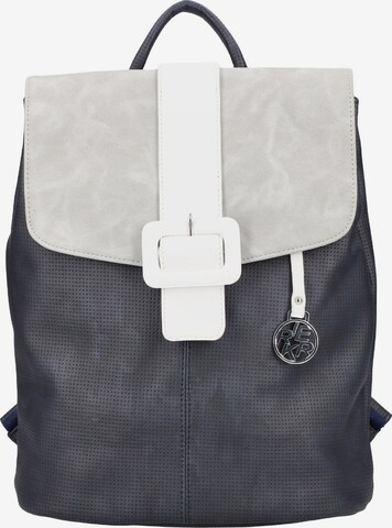 Rieker Backpack in Blue: front