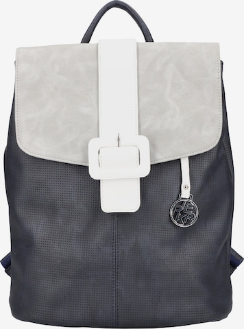 Rieker Backpack in Blue: front