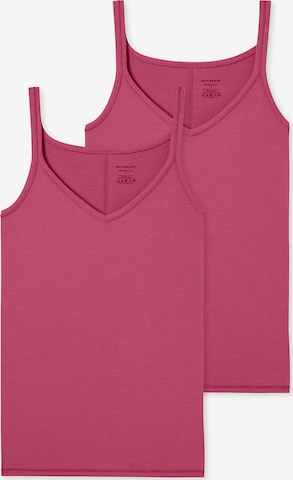 Maillot de corps ' Personal Fit ' SCHIESSER en rose : devant