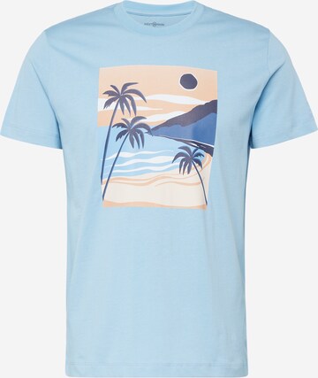 T-Shirt 'View Palm' WESTMARK LONDON en bleu : devant