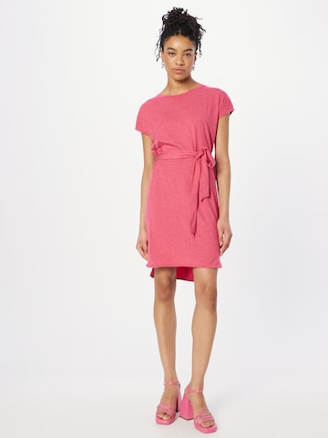 ICHI Dress in Pink: front