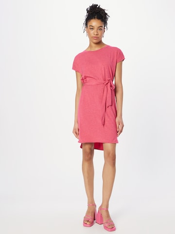 Robe ICHI en rose : devant