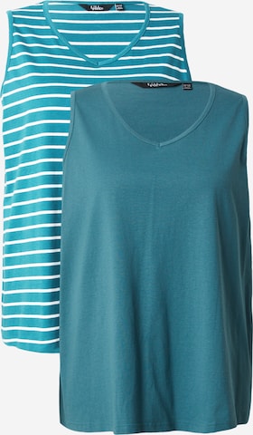 Top di Ulla Popken in verde: frontale