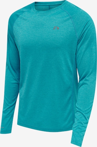 T-Shirt fonctionnel Newline en bleu : devant