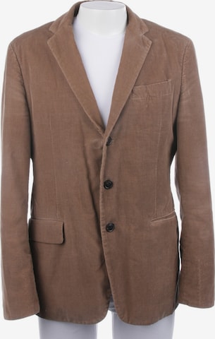 Marc O'Polo Suit Jacket in M-L in Brown: front